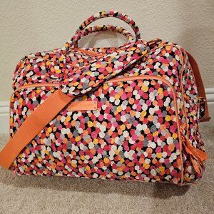 Vera Bradley Pix Confetti Weekend Traveler RETIRED Rare find